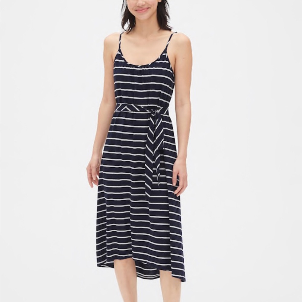 Brand new- tags attached. Striped tank dress.
